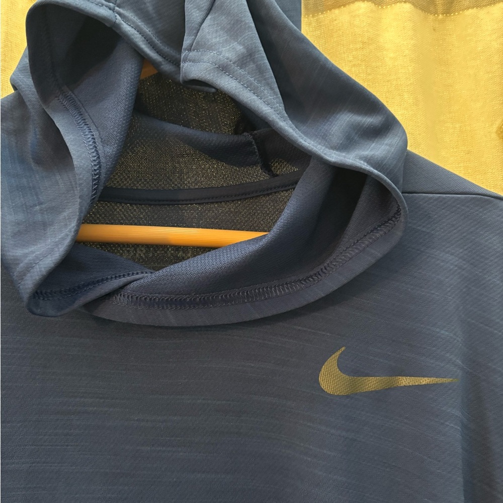 Nike Navy Hoodie with Swoosh